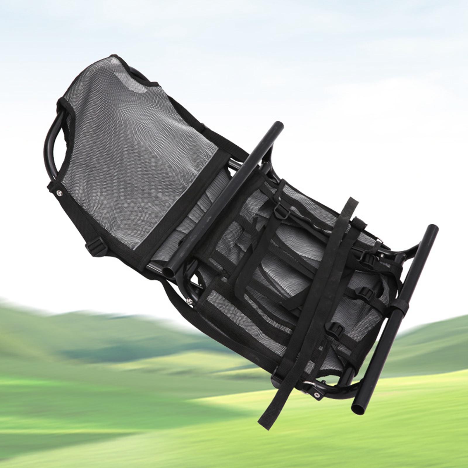 Fishing Kayak Crate - Assento de caiaque portátil dobrável com