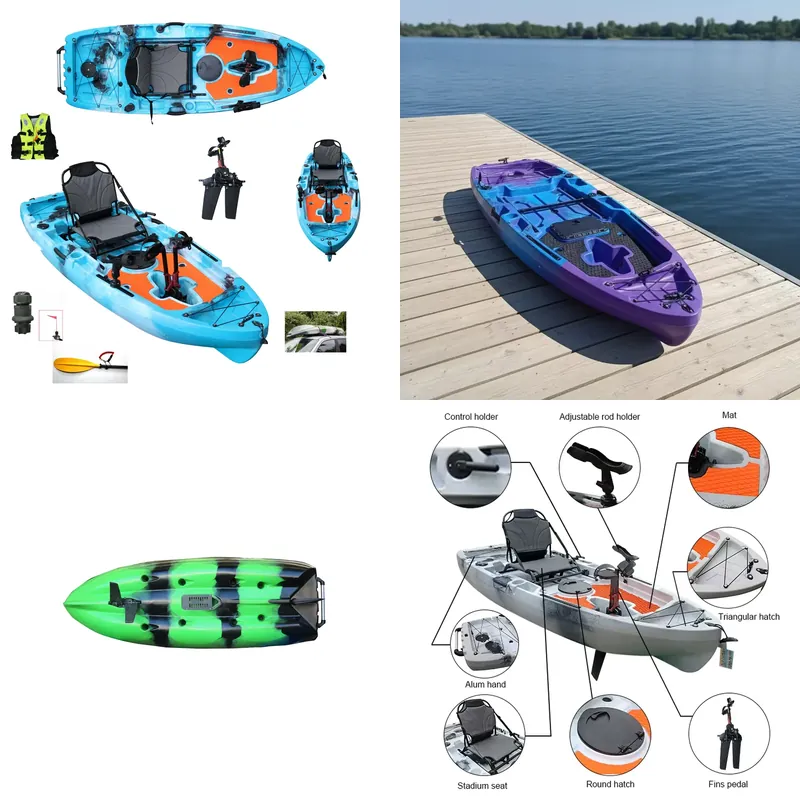 Fishing Kayak Sit In - Caiaque Vicking Ocean de Plástico HDPE
