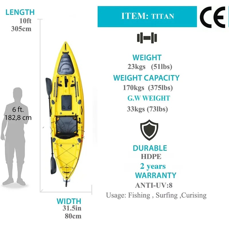 Caiaque de Pesca Individual de - Fishing Kayak Seat avaliação e preço